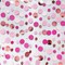Hot Pink Rose Gold Party Decorations Circle Dots Garland Hanging Polka Dot Streamer for Girls Birthday Bachelorette Baby Shower Wedding Bridal Shower Anniversary Hen Party Supplies